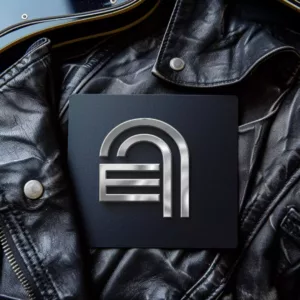 Logo monogramme lettre A E réalisé par Adeline graphiste à Roubaix