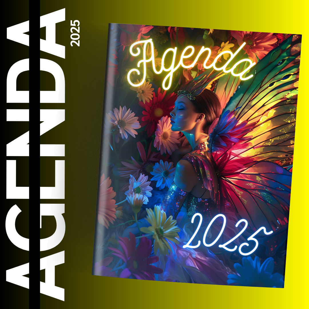 Agenda 2025 : votre allié pour une année exceptionnelle par adeline courtois graphiste à lille