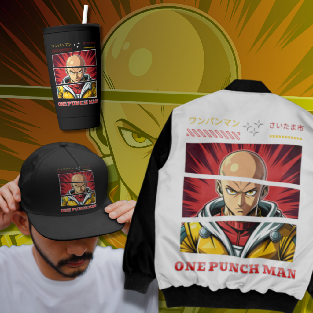 one punch man teeshirt design