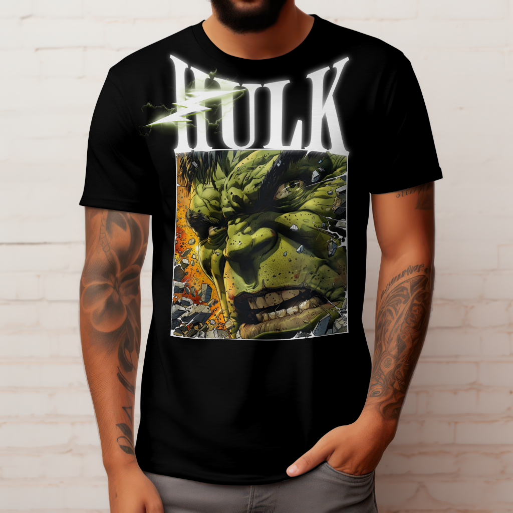 Hulk tshirt design