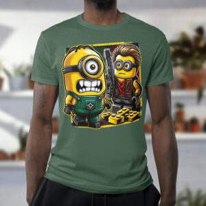 minion lego teeshirt design