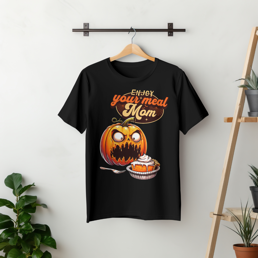 pumpkin halloween humor Teeshirt design