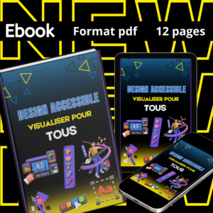 E-book design accessible pour tous à télécharger gratuitement par Adeline courtois, graphiste à Roubaix