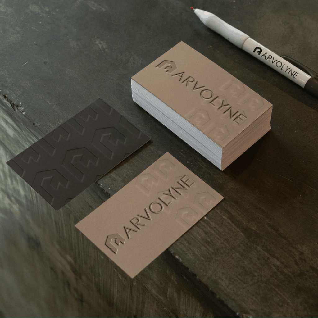 logo et carte de visite pour architecte