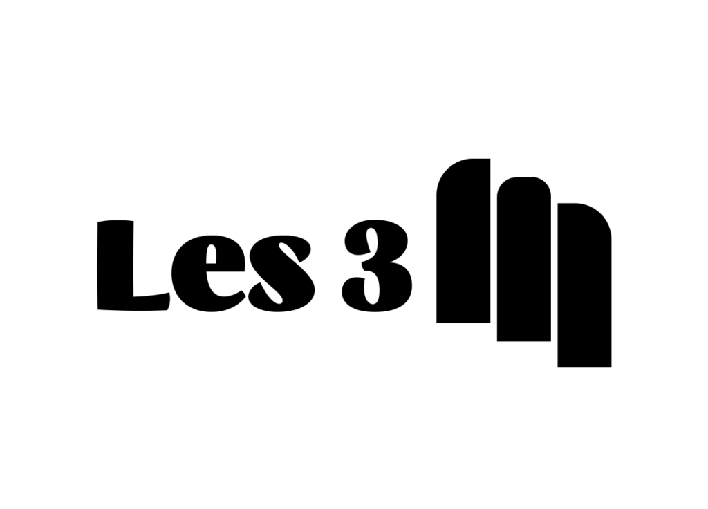 Logo monogramme typographie lettre M