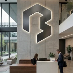 logo minimaliste géométrie monogramme représenant la lettre B