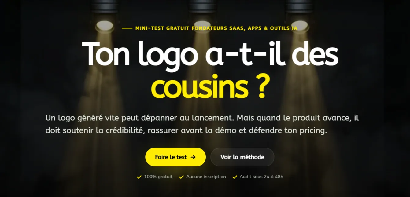 Ton logo a-t-il des cousins ?